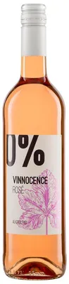 WINO BEZALKOHOLOWE CUVÉE RÓŻOWE SŁODKIE BIO 750 ml - VINNOCENCE