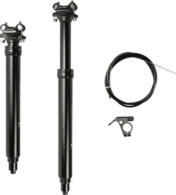 Zdjęcie produktu dla Rower górski Dropper Post 31.6mm Aluminiowa blokada hydrauliczna 100-170mm Zdalnie sterowana sztyca rowerowa do rowerów górskich / szosowych