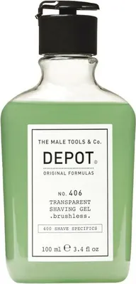 Zdjęcie produktu dla 400 Shave Specifics No. 406 Zmiękczający i odświeżający żel do golenia z mentolem 100 ml