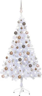 Produktbild von Maison Exclusive - Künstlicher Weihnachtsbaum Beleuchtung Kugeln 150cm 380 Zweige