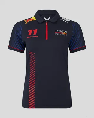 Obrázok produktu pre Tričko tímu Red Bull Racing, Sergio Pérez, dámske, modré, veľkosť M, rok 2023