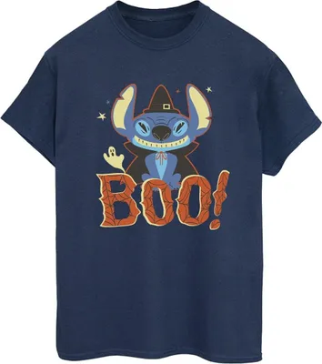 Produktbild von Disney - "Boo!" T-Shirt für Damen BI30491 (4XL) (Marineblau)