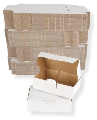 Produktbild von Maxibriefkarton DIN A6 - 160 x 110 x 50 mm / DHL Kleinpaket, weiß 200 Stück