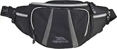 Obrázok produktu pre Trespass Dax bum bag 2,5 litra TP472 (Jedna veľkosť) (Black)