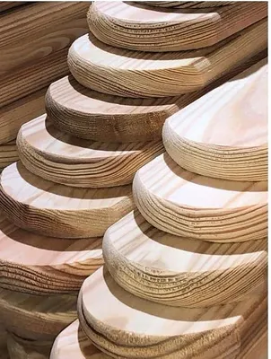 Imagen del producto de Listones de madera de abeto laricio, 90x20 mm. Madera de abeto laricio. Valla de madera. Listón para valla. Valla para jardín. Listón de abeto laricio, de 50 a 150 cm (10, 150 cm)