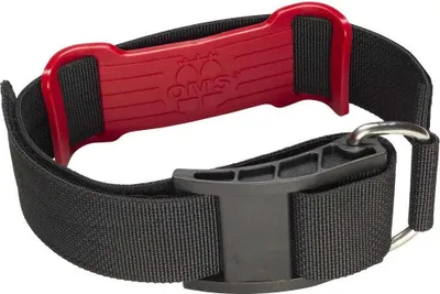 Produktbild von Oms 2´´ Nylon Cam Band With Plastic Steel Buckle Flaschengurt Für Tauchen Schwarz Schwarz One Size