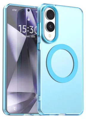 Produktbild von Techsuit - CandyCase MagSafe Schutzhülle für Samsung Galaxy S25 Edge - blau
