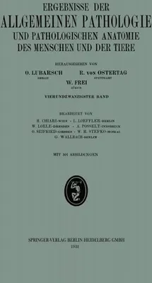 Produktbild von Ergebnisse der allgemeinen Pathologie und pathologischen Anatomie