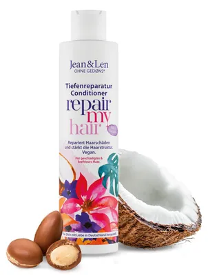 Immagine prodotto di Balsamo - Riparazione cocco e macadamia - 300 ml - Vegano - Per capelli danneggiati