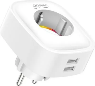 Zdjęcie produktu dla Inteligentne gniazdko WiFi Gosund SP112 2xUSB, 16A, Tuya