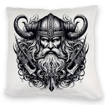 Produktbild von Wikingergott Odin Kuschelkissen