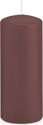 Produktbild von Wiedemann Stumpenkerzen Taupe 120 x Ø 48 mm, 24 Stück