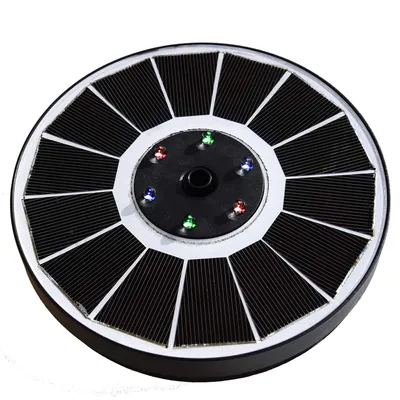 Produktbild von Heissner Solar-Insel Teichpumpen-Set ca.150 l/h mit LED