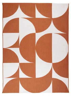 Image de Volero - Tapis d'extérieur – Summer Shapes Terra - 240x330cm