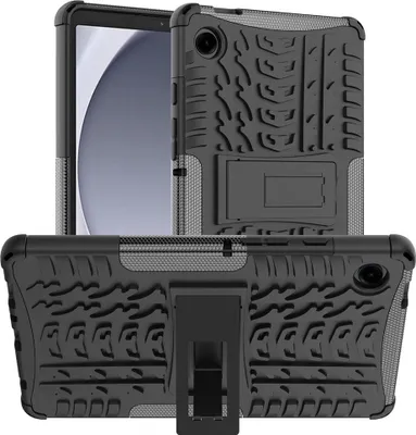 Produktbild von Samsung Galaxy Tab A11 / Tab A9 Hülle - Coverup Panzer Back Cover mit Ständer - Schwarz