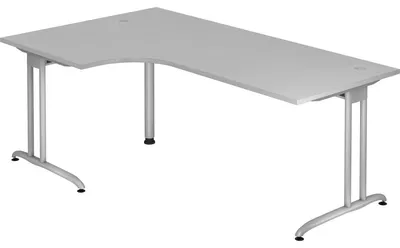 Produktbild von Hammerbacher Schreibtisch lichtgrau 2000x1200 mm