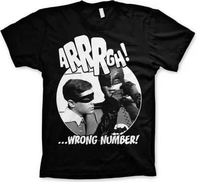 Produktbild von Arrrgh - Wrong Number T-Shirt - XX-Large - Black