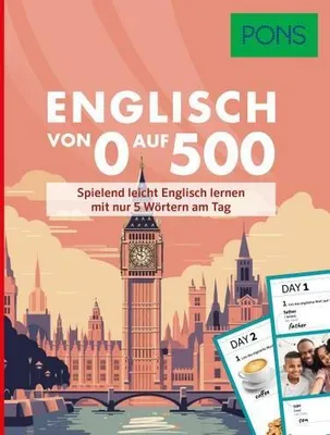 Produktbild von PONS Englisch von 0 auf 500