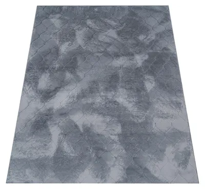 Produktbild von Teppich Wohnzimmer Schlafzimmer Kurzflor Skandinavisches Boho Muster Geometrisch Grösse 60x100 cm