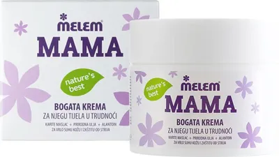 Produktbild von Melem Mama Körpercreme Schwangerschaft 300 ml