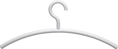 Obrázek produktu pro Věšák na oblečení MAUL MAULlena plast 45,5 x 1,6 x 19 cm bílý