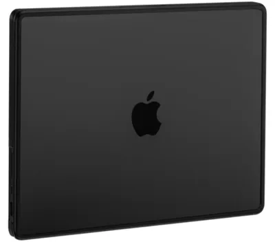 Immagine prodotto di Custodia in TPU opaca nera per MacBook Pro da 14 pollici, marca Solidchoice