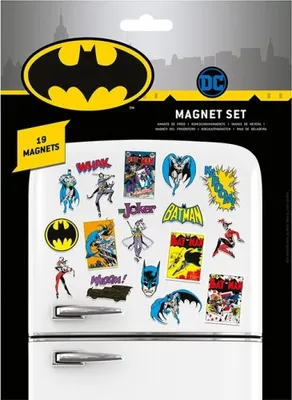 Obrázok produktu pre Sada magnetek, DC Comics - Batman