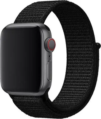Image de Swissten - Apple Watch en nylon Velcro 38-41 mm (noir)