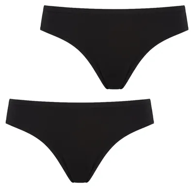 Produktbild von Q-EN 2er-Pack Micromodal-Bikini-Slips für Damen Q107