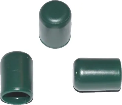 Produktbild von 250 x Kappe für Rundrohr D=6 mm L=11 mm grün PVC