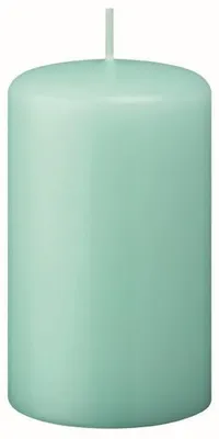 Produktbild von Stumpenkerzen Türkis 130 x 70 mm, 4 Stück