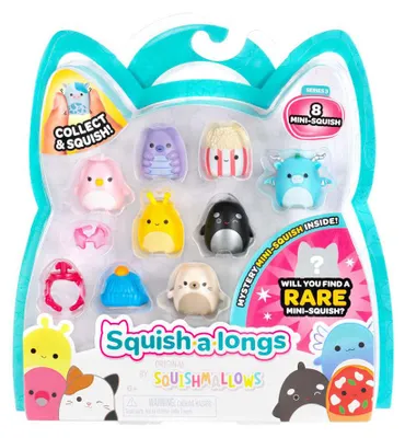 Obrázok produktu pre Squishmallows - Squish-a-longs Hračky Style 2 - 8dlg.