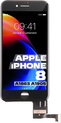 Produktbild von LCD-Display Touchscreen Digitizer für iPhone 8 schwarz