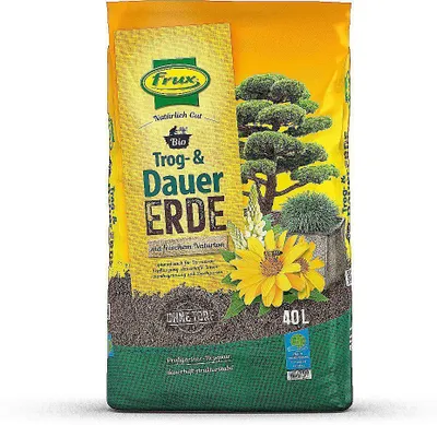 Produktbild von frux  Trogerde Dauererde 40l Kübelpflanzenerde