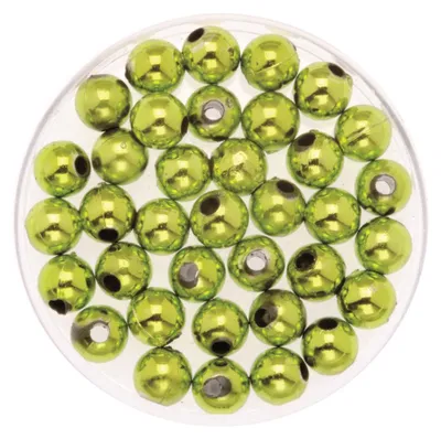 Produktbild von Glorex Deko Perlen 6 mm 75 g grün