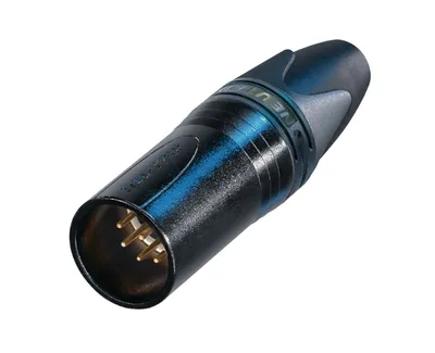 Produktbild von Neutrik NC7MXX-B XLR Schwarz Drahtverbinder (NC7MXX-B)