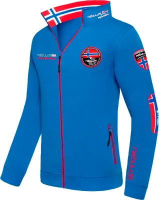 Zdjęcie produktu dla Nebulus bluza męska COMEBACK, kurtka przejściowa, kurtka casual, P4119 - Mężczyźni, kobaltowy niebieski, L