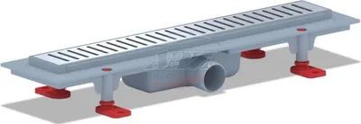 Produktbild von Edelstahl Duschrinne 450mm Bodenablauf Abflussrinne Duschablauf Ablauf Rinne