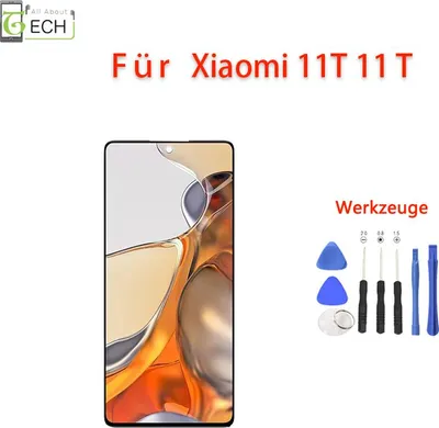 Produktbild von Original Xiaomi Mi 11T / 11T PRO 5G 2021 LCD Display mit Rahmen Touchscreen