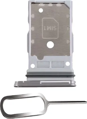 Produktbild von Samsung Galaxy S24 Ultra 5G Sim Karten Halter Tray Adapter Fach Stecker Slot Nadel Pin Dual Titanium Gray