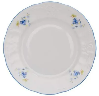 Produktbild von Thun 1794 Bernadotte, Dessertteller, 17, Vergissmeinnicht, Tschechisches Porzellan, Thun