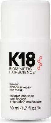 Zdjęcie produktu dla K18 Leave-In Molecular Repair Hair Regenerująca maska do włosów bez spłukiwania, 50ml