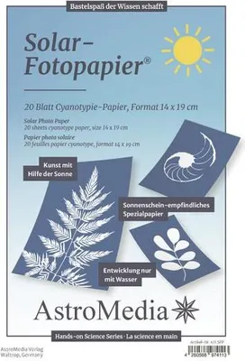 Produktbild von Das Solar-Fotopapier (14x19cm), 20 Blatt