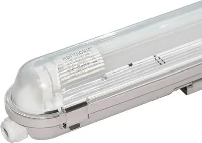 Image de HOFTRONIC - Lampe fluorescente LED 24W 150cm IP65 6000K Blanc
