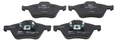 Produktbild von Bremsbelagsatz Scheiben vorne 18,2 mm VALEO für u.a. RENAULT MEGANE