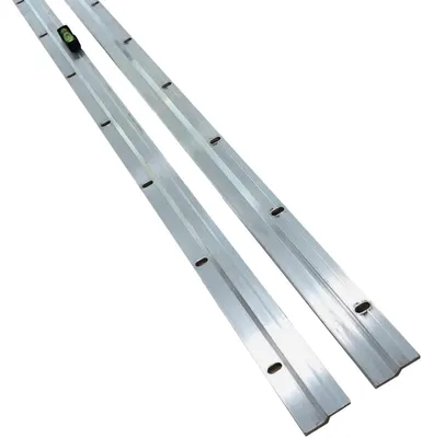 Schwerlast-Bilderaufhängung Z-Stange 1000 mm mit Wasserwaage