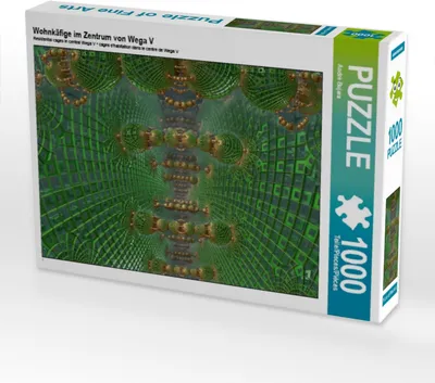 Produktbild von Calvendo Wohnkäfige im Zentrum von Wega V 1000 Teile Puzzle quer 640x480mm, Bujara André; 7408536