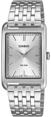 Imagen del producto de Reloj Casio para hombre/mujer, plateado, modelo Casio-MTP-B215D-7AVER