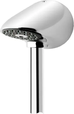Zdjęcie produktu dla Głowica natryskowa KWC AR, AQUAJET-Slimline, DN15, natynkowa instalacja rurowa