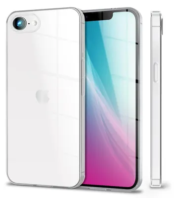 Produktbild von NALIA Hülle "GLAZE" für Apple iPhone 16e - Klare TPU Schutzhülle, Anti-Gelb, Schlank & Leicht - Transparente Handyhülle